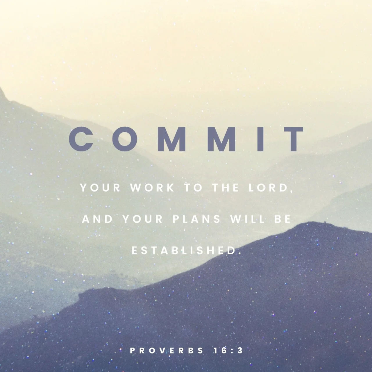Proverbs 16-3